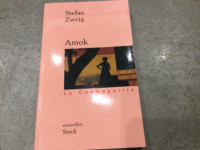 Livre / Recueil de nouvelles « Amok » (Stefan Zweig)