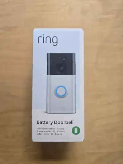 Ring Battery Doorbell  - BNIB, View more