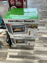 HAMILTON BEACH AIRFRYER TOASTER AND OVEN