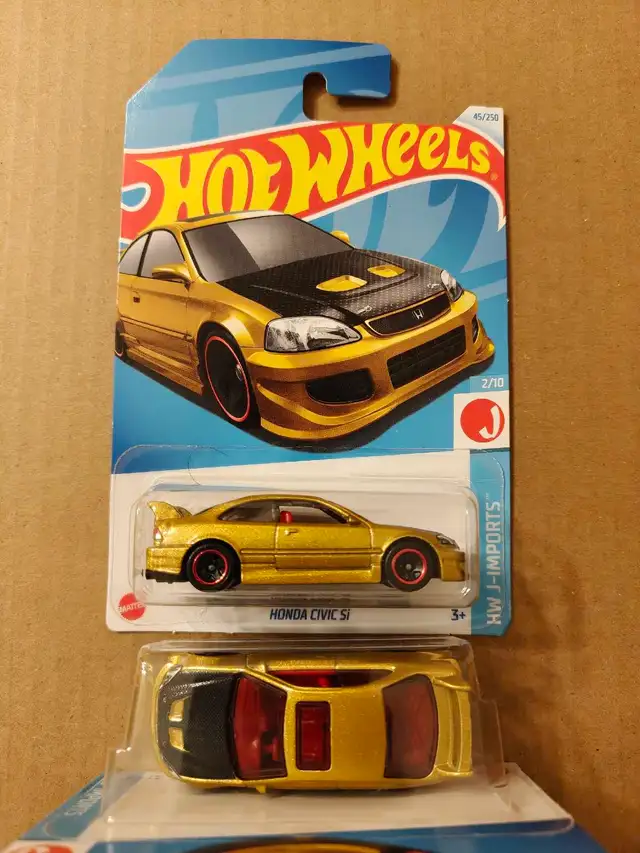 New Hot Wheels Honda Civic Si Coupe EM1 EK 1:64 diecast car JDM in Toys & Games in City of Toronto - Image 2