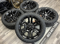 22" CHEVY SILVERADO 1500 Rims 6x139.7 and RT Tires 285/45R22