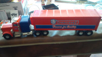SchneiderS Famous For Quality Tractor Trailer, ERTL, Tin