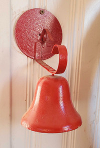Cast Iron Hanging Door Bell