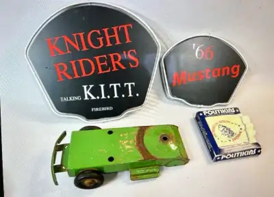 OLDER CAR SHOW SIGNS - '69 MUSTANG / KITT NIGHT RIDER, View more