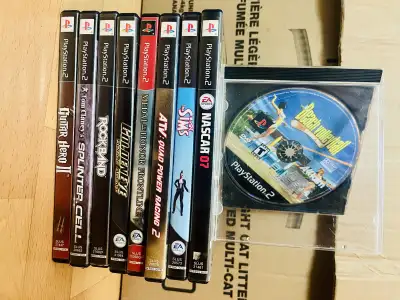 Lot De Jeux Pour PlayStation 2 (PS2) - Plusieurs Titres - Très Bon état