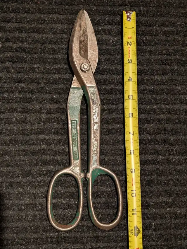 Tin Snips Scissors / Sheet Metal Tool - 1ft Long64840222486530120