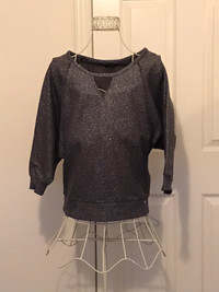 Purple Guess glitter top -Reduced!