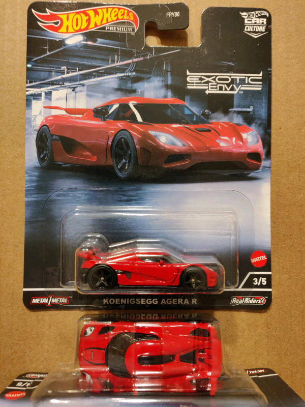 New Hot Wheels Premium Car Culture Exotic Envy Set 1:64 diecast in Toys & Games in City of Toronto - Image 4