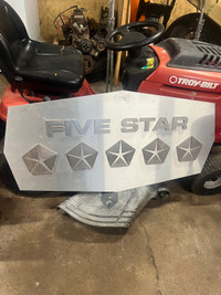Chrysler 5 star sign