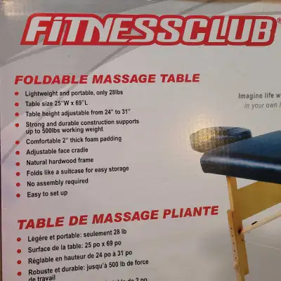 new massage table, View more