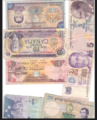 Banknotes world paper money 