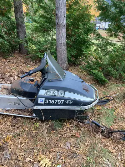 Jag 3000 artic cat. Ran in 2010. Pick it up and its yours.