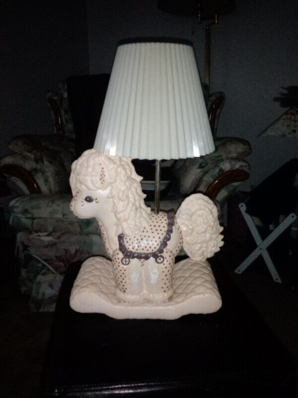 CHILD'S ROCKING HORSE LAMP in Other in City of Halifax