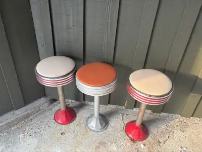 Vintage Ice Cream Bar Stools, View more