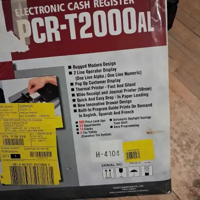 NEW Casio cash register (in box), View more