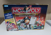 Monopoly  Banque Électronique Avec Jeton métal Vintage