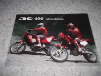 RC 600 Gilera Motorcycle Sales Brochure