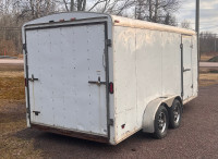 16 ft enclosed trailer
