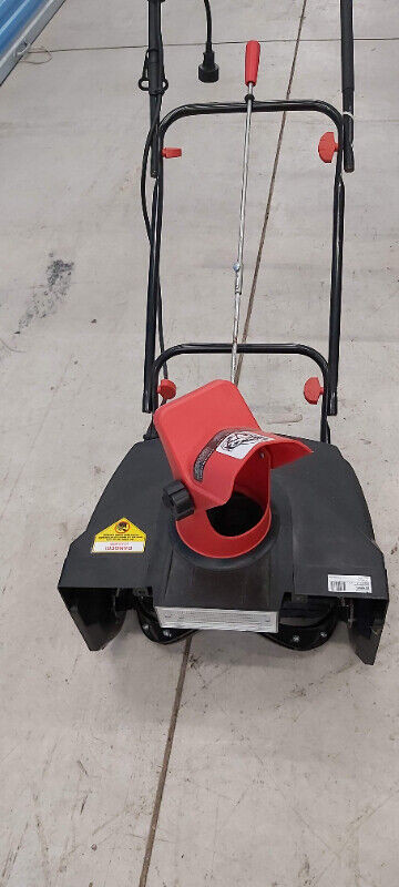 Electric Snow Blower, used one season, electric corded, excellen in Snowblowers in Edmundston