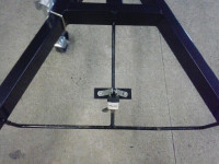 Boat trailer spare tire carrier