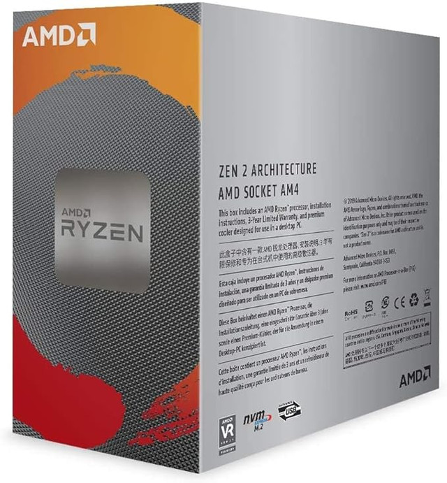 AMD Ryzen 5 3600 6-core, 12-Thread Unlocked Desktop Processor in Desktop Computers in City of Toronto - Image 3