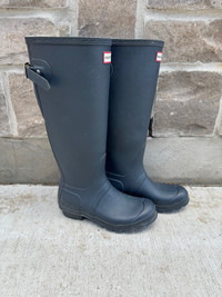 Hunter boots -size 6