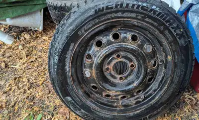 Weathermaxx winter tires,used one winter,with rims