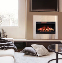 Brand New  33-inch  Quartz Electric Fireplace Insert