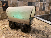 Beauceware Canada Pottery covered wagon light