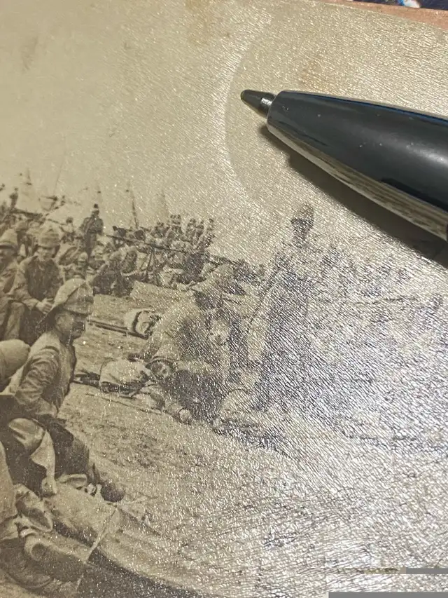1900Boer War Battle of Modder River British Regulars Stereoview in Arts & Collectibles in North Bay - Image 9