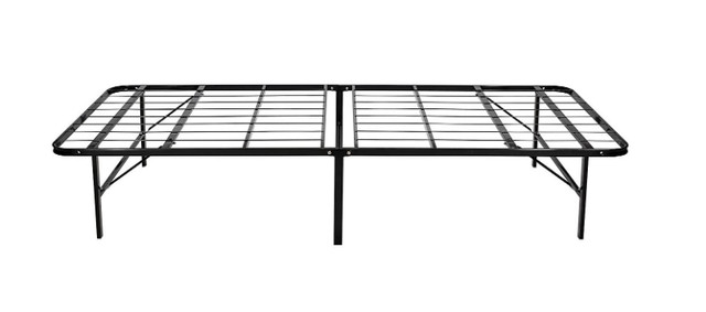 TWIN / DOUBLE SIZE SOLID PLATFORM BED NO BOX NEEDED… in Beds & Mattresses in Oakville / Halton Region - Image 4