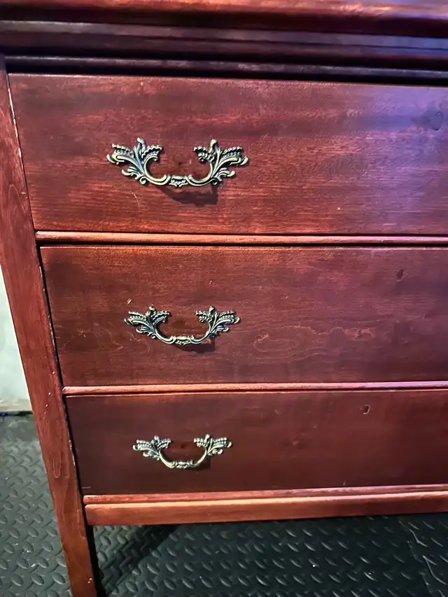 Antique Dresser  in Dressers & Wardrobes in Calgary - Image 5