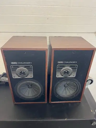 Altec Lansing Challenger 1 Stereo Speakers Vintage, View more