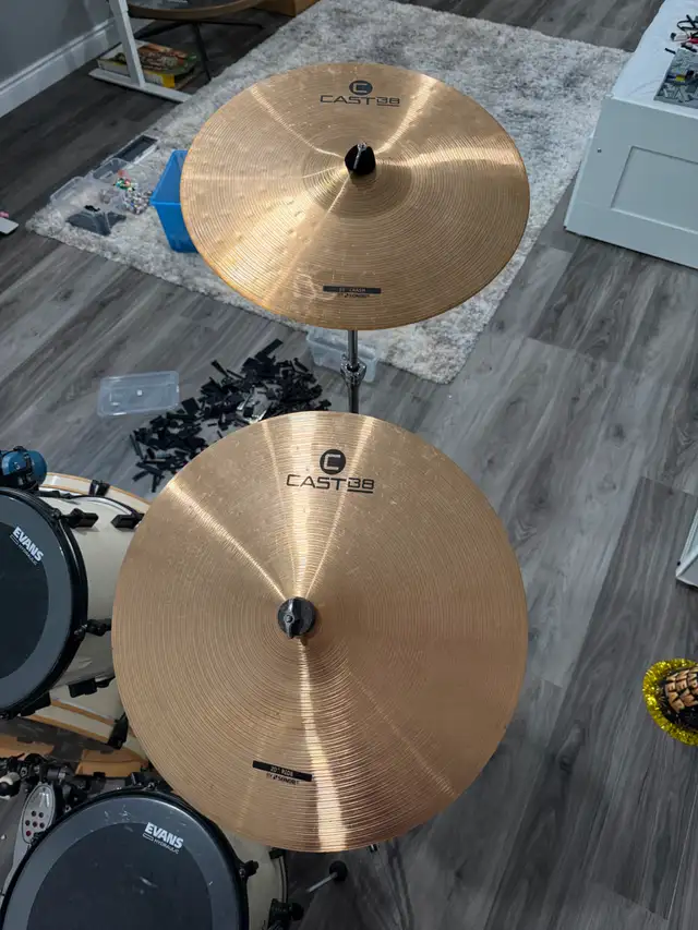 Sonor Force 1007 Drum Kit – EVANS Heads, CAST Cymbals in Drums & Percussion in London - Image 3