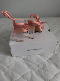 Aldo pink sandals $40