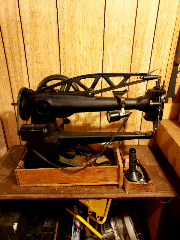 Used, Antique Singer Industrial Sewing Machine for sale  