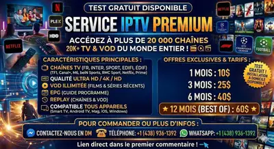 Abonnement TV 1an, View more