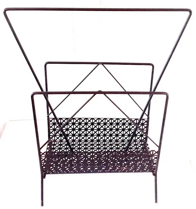 Vintage 1960. Collection. Newspaper holder made of iron63417636443907121