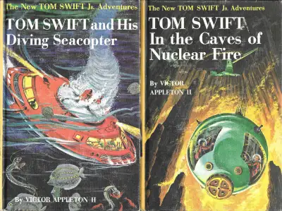 2 TOM SWIFT JR: #7 Diving Seacopter & #8 Caves of Nuclear Fire, View more