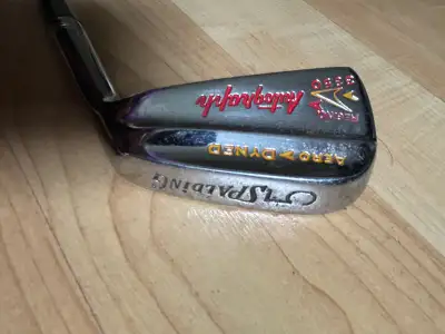 Golf club 5 Iron $15, Spalding Aeuro Dyned Reg No 3350 Autograph, View more