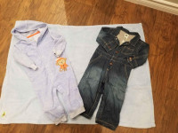 Boys baby one piece outfits size 18 months
