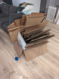 Boxes used for moving