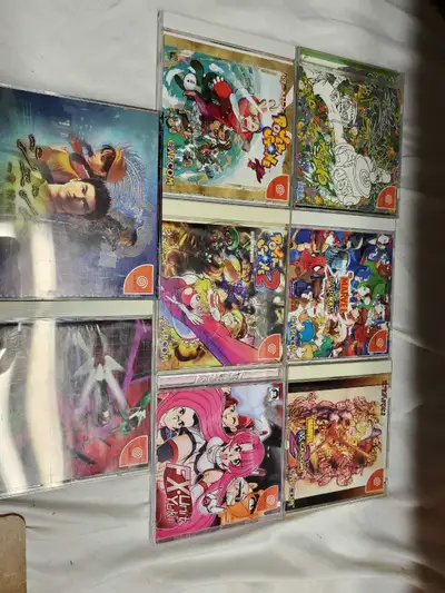 Sega dreamcast import Japanese Games Jet set radio 2000 $80 Marvel vs Capcom 1999 $60 Marvel vs Capc...