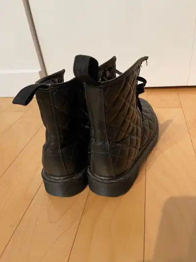 dr martens size 6 booties. like new. worn once, View more