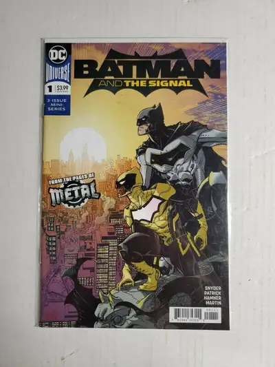 Batman and the Signal #1 VF/NM 2018 DC Comic DC Universe METAL, View more