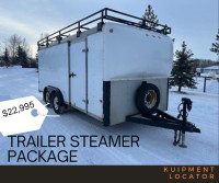 Steamer Enclosed Trailer Package
