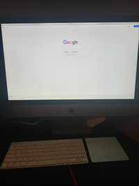I Mac desktop mint shape