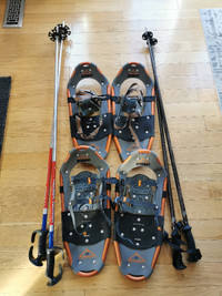 Snow Shoes and poles