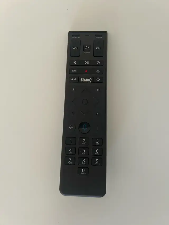 Shaw XR15v2 Voice Remote – Backlit – Like New – $20 OBO63611955866497122