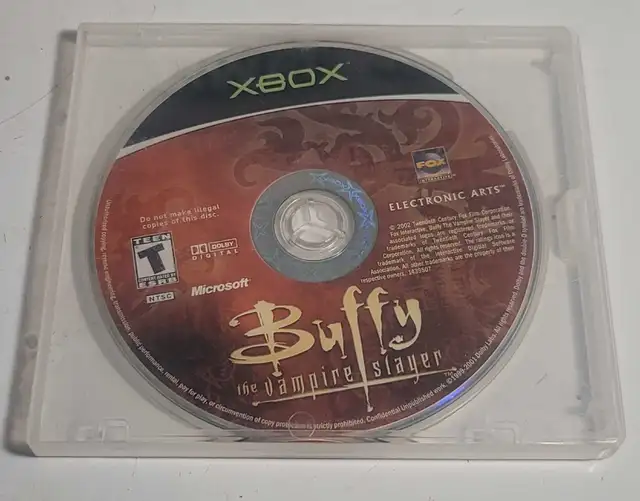Buffy the Vampire Slayer Original Xbox